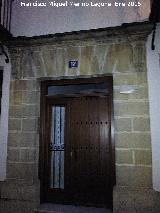 Casa de la Calle el Carmen nº 42. Portada