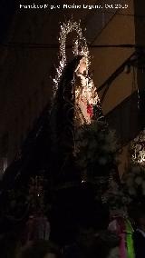 Fiestas de Ntra Sra del Rosario. Procesión de la Virgen del Rosario