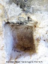 Cuevas Piquita. Cueva VI. Hornacina de iluminación