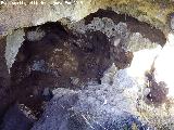 Cuevas Piquita. Cueva X. Habitación derrumbada