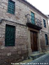 Casa de la Calle Bartolomé Camacho nº 7. Fachada