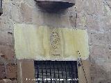 Casa de la Calle Mártires nº 4. Dintel de ventana