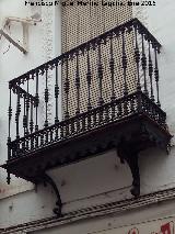 Casa de la Calle Corredera nº 45. Balcón