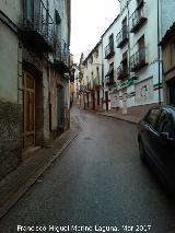Calle Donantes de Sangre. 