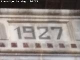 Central Hidroeléctrica Río Frío. Año 1927