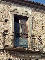 Casa de los Perales. Balcón