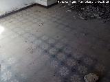 Casa de los Perales. Solería del primer piso