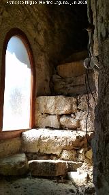 Torreón de Lupión. Escaleras de la azotea