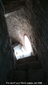 Torreón de Lupión. Escalera