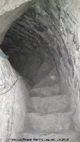 Torreón de Lupión. Escaleras del primer al segundo piso