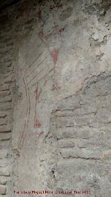 Baños Árabes del Bañuelo. Pinturas murales