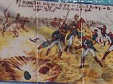 Historia de Mengíbar. Azulejos en la Casa de Postas - Villanueva de la Reina