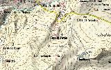 Caserío Fuente del Arca. Mapa