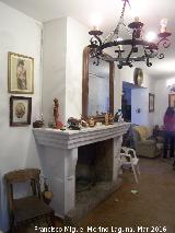 Casa Grande de San Antón. Chimenea