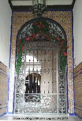 Casa de Don Bonifacio Ord��ez. Reja del zagu�n