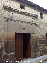 Casa de la Calle Calderón nº 7. Portada