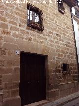 Casa de la Calle del Rojo nº 38. Portada