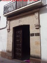 Casa de la Calle las Minas nº 9. Portada