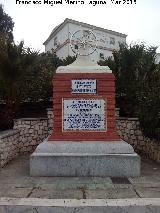 Monumento a los Héroes de la Batalla de Trafalgar. 