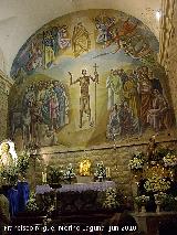 Iglesia de San Juan Bautista. Fresco de Baños