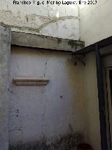 Iglesia de San Juan Bautista. Restos de la puerta del panteón