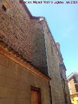 Iglesia de San Juan Bautista. Unión entre el Castillejo de los Benavides y la Iglesia del siglo XVI