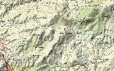 Cerro Cántaro. Mapa