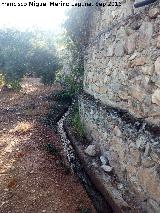 Mina de agua de Santa María. Acequia procedente de la mina
