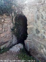 Mina de agua de Santa María. Boca de la mina