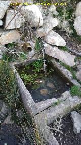 Fuente Pilas de Fuenfría. Caño