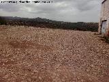 Cortijada de la Muña. Empedrado
