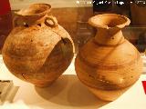 Hipogeo de Hornos de Peal. Urnas cenerarias. Museo Provincial de Jaén