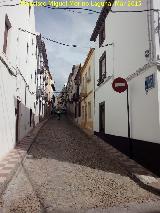 Calle Ginés de Perea. 