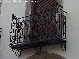 Casa de Francisco Estrella Zarco. Balcón