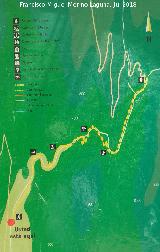 Sendero Río Cañamares. Mapa