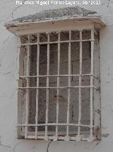 Casa del Reloj de Grañena. Reja de rosetas