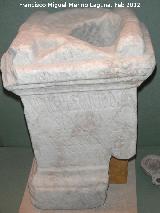 Obulco. Inscripción. Museo Arqueológico de Porcuna
