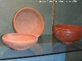 Obulco. Vajilla romana. Museo Arqueológico de Porcuna