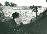Puente de la Circunvalación. Foto antigua. Fotografía de Jaime Roselló Cañada. Archivo IEG