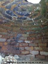 Horno del Cortijo de las Américas. Bóveda de ladrillo
