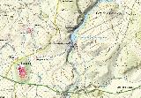 Pantano del Molino del Guadalén. Mapa