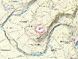 Aldea de Miraelrío. Mapa