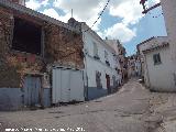 Calle Puerta Real. Posible lugar de ubicación de la puerta