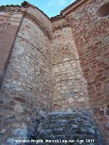 Iglesia de Santa María del Collado. Arranque del ábside primitivo