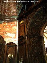 Iglesia de Santa María del Collado. Retablo de caoba