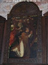 Iglesia de Santa María del Collado. Óleo sobre tabla del siglo XVII.