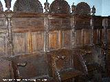 Iglesia de Santa María del Collado. Sillas del coro