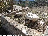 Molino del Almeriche. Piedras de molino
