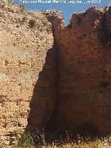 Muralla de Jaén. Lienzo Norte XVI. Junta con el Torreón Pentagonal