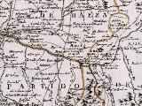 Cortijo de Iznadiel. Mapa 1787